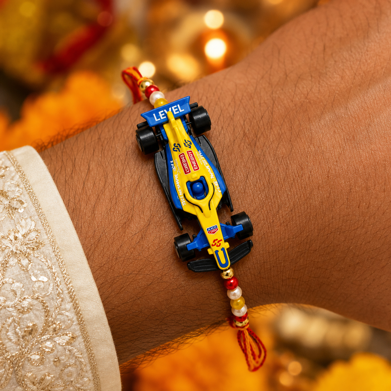 F1 Car Rakhi – Premium Racing Collection