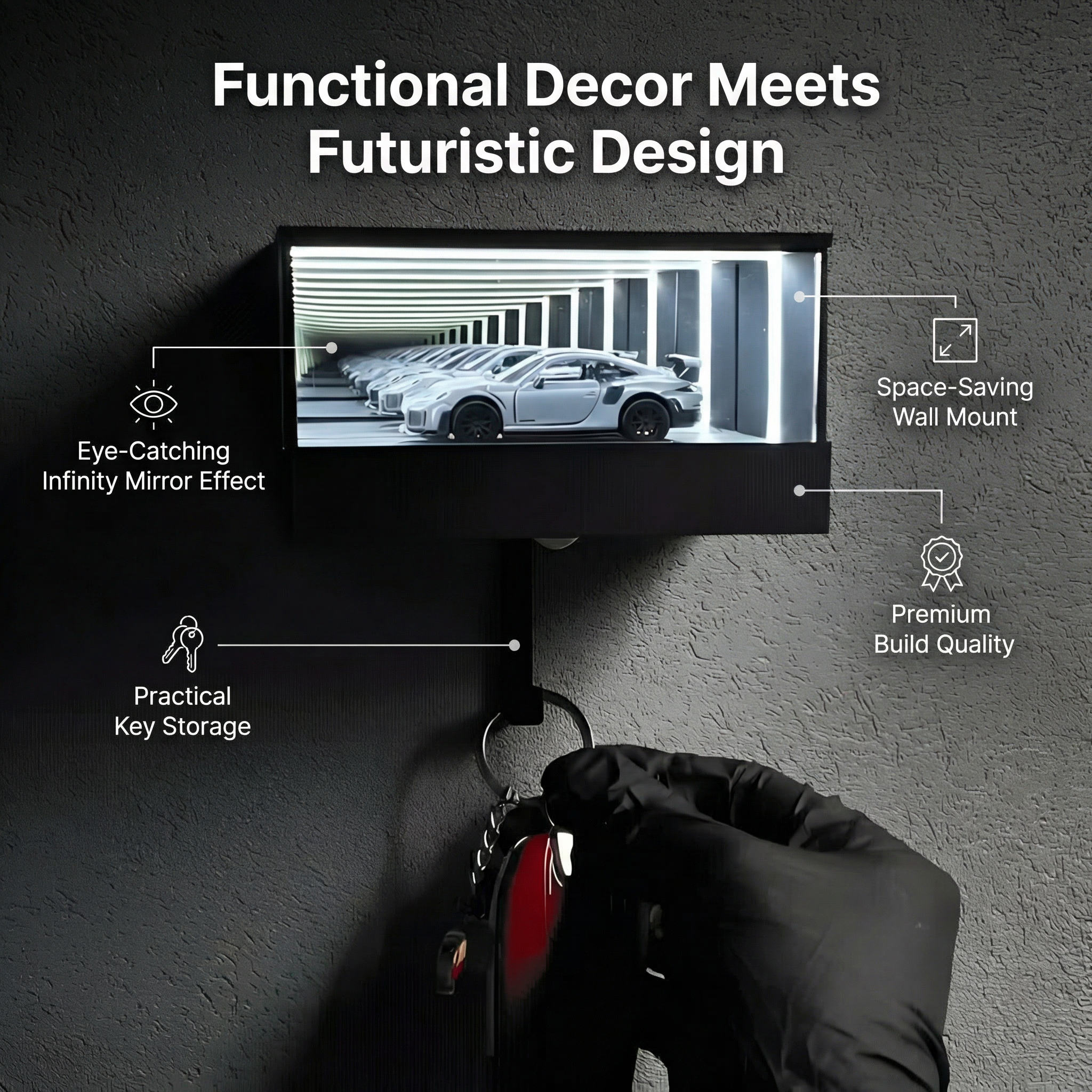 Infinity Garage Keychain Hanger