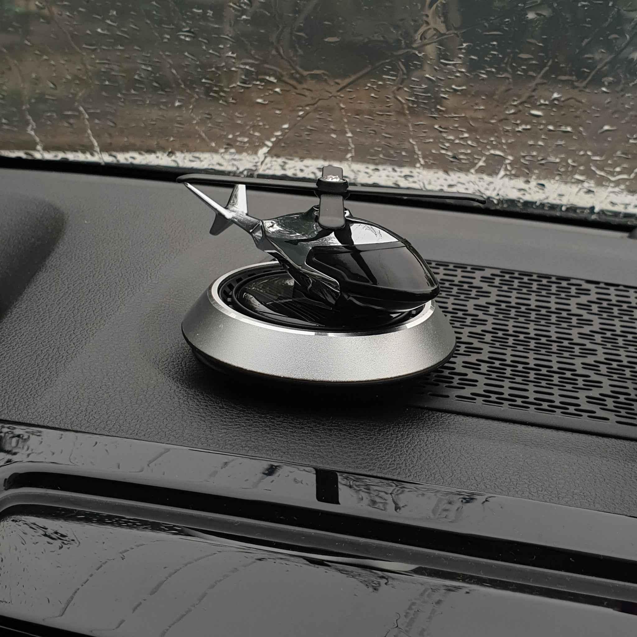 Solar Helicopter Car Air-freshner