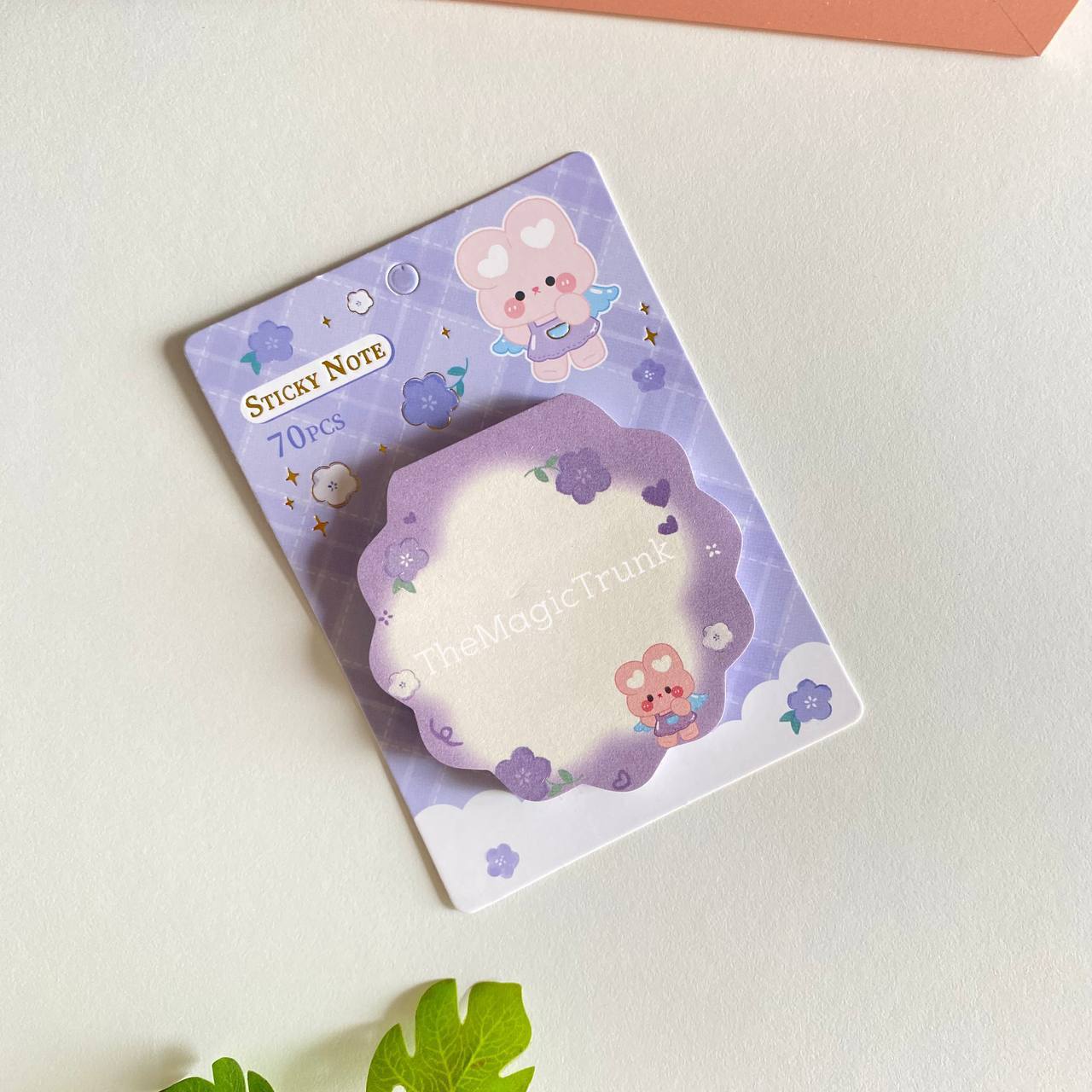 Bear Floral Sticky Note ( 1pc )