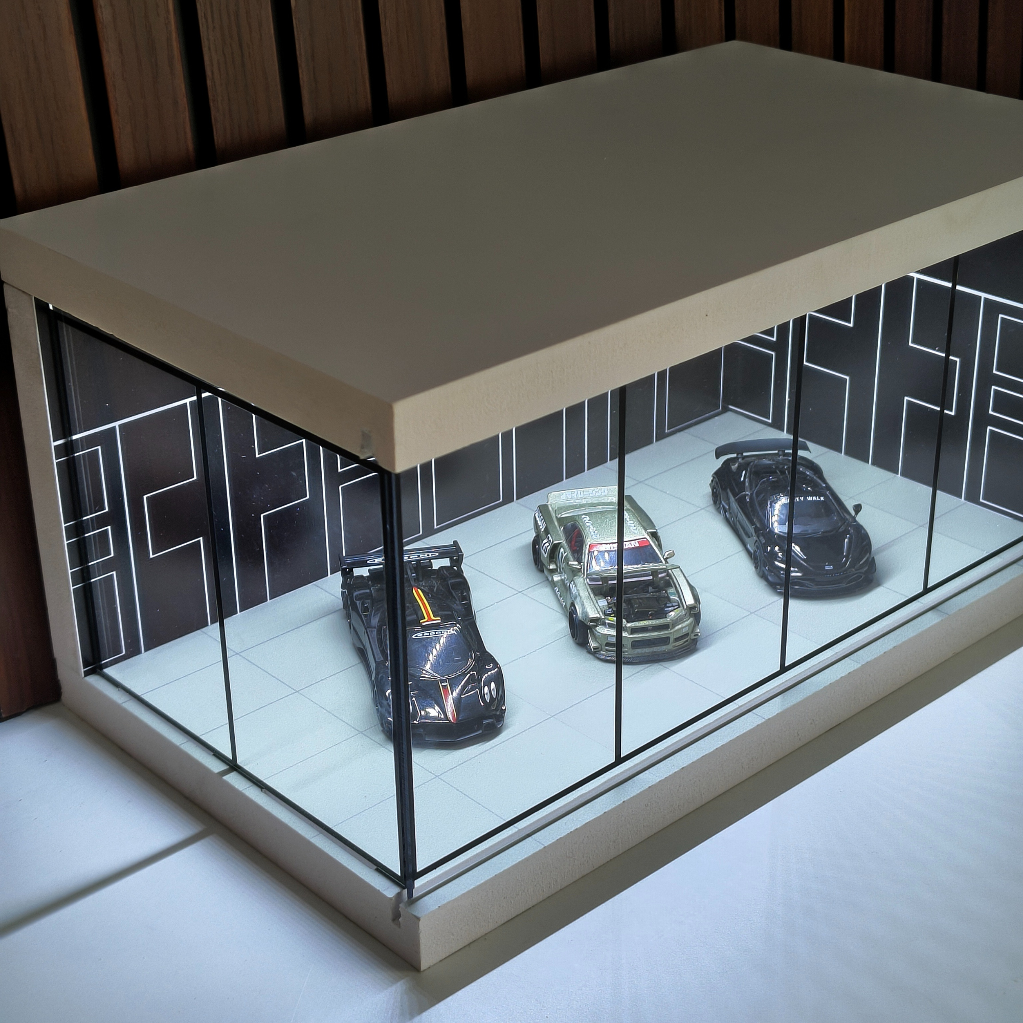 Luxury Miniature Car Showroom