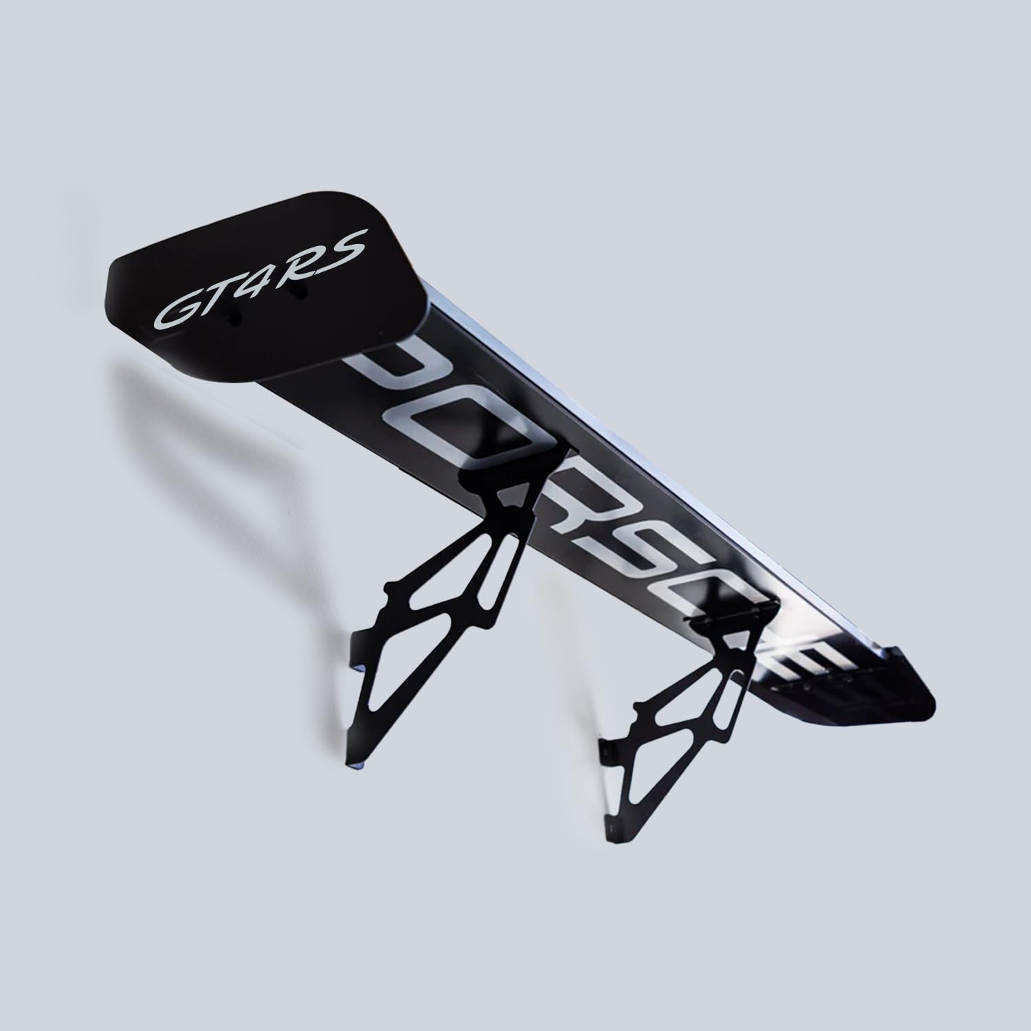 GT4 RS Spoiler Shelf for Wall –  Spoiler Shelf for Home, Office, Garage | Race Car Inspired Display Wall Shelf