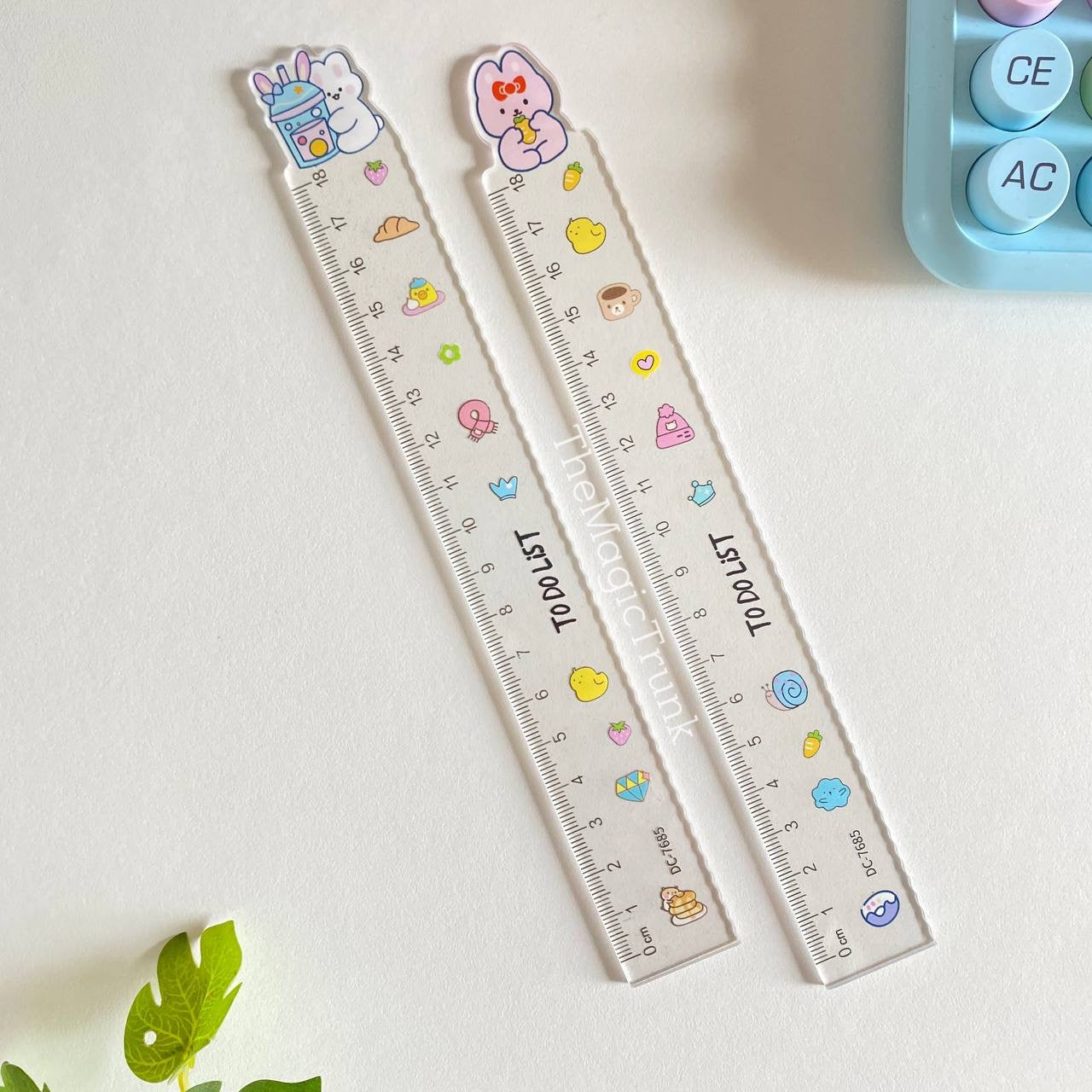 Bunny Theme School Ruler Scale ( 1pc )