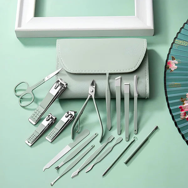 Exquisite Nail Clipper Set (16 Pcs)