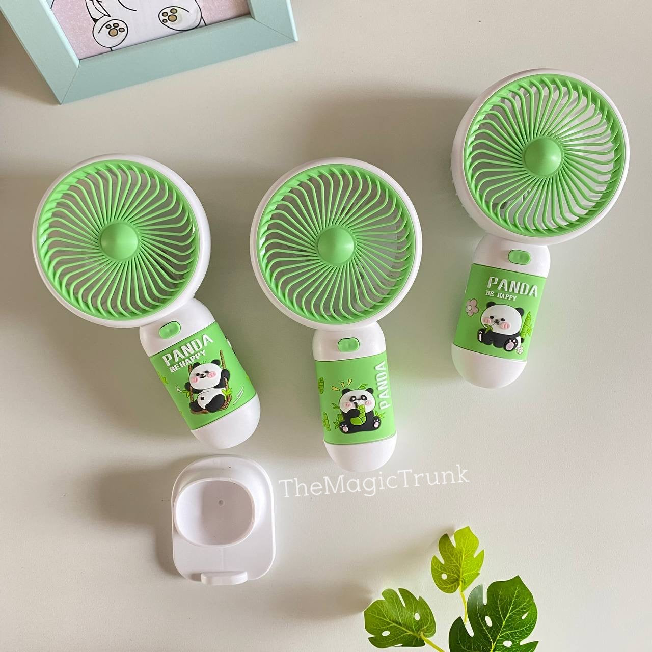 Panda Portable Rechargeable Hand Fan ( 1pc )