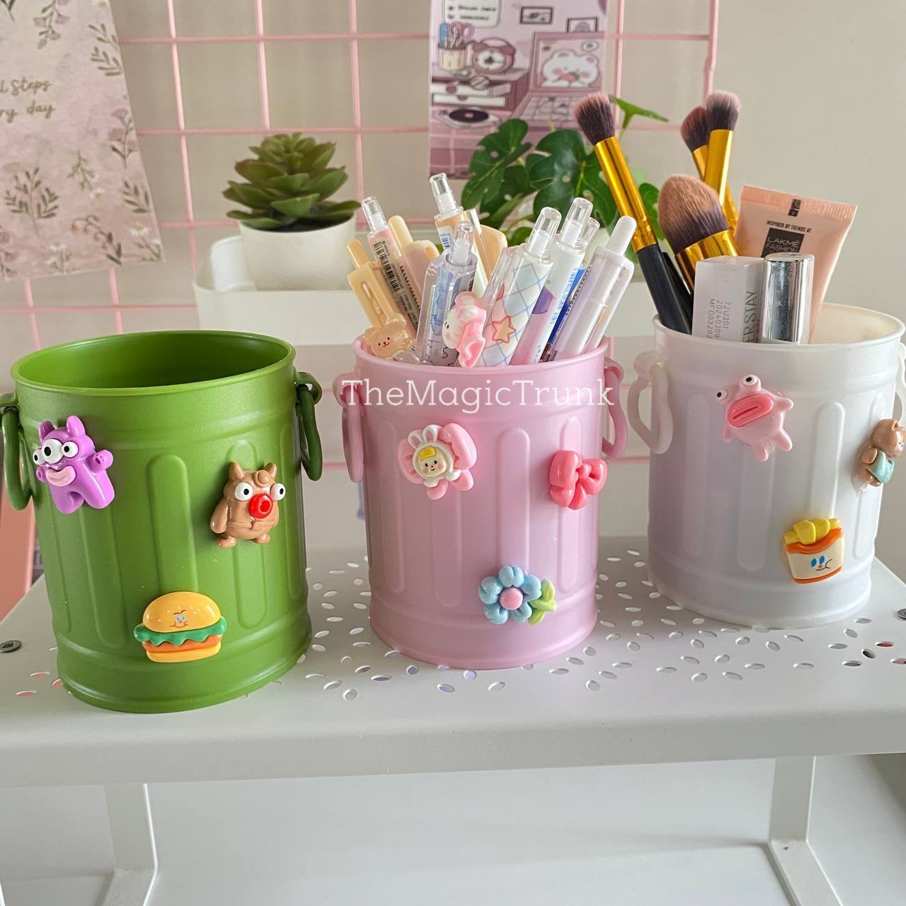 Pinteresty Bucket Pen Holder Stand ( 1 pc )