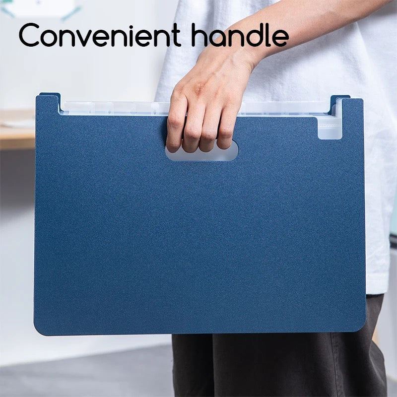 Aesthetic Expandable Desk Storage File Folder A4 ( 1pc )