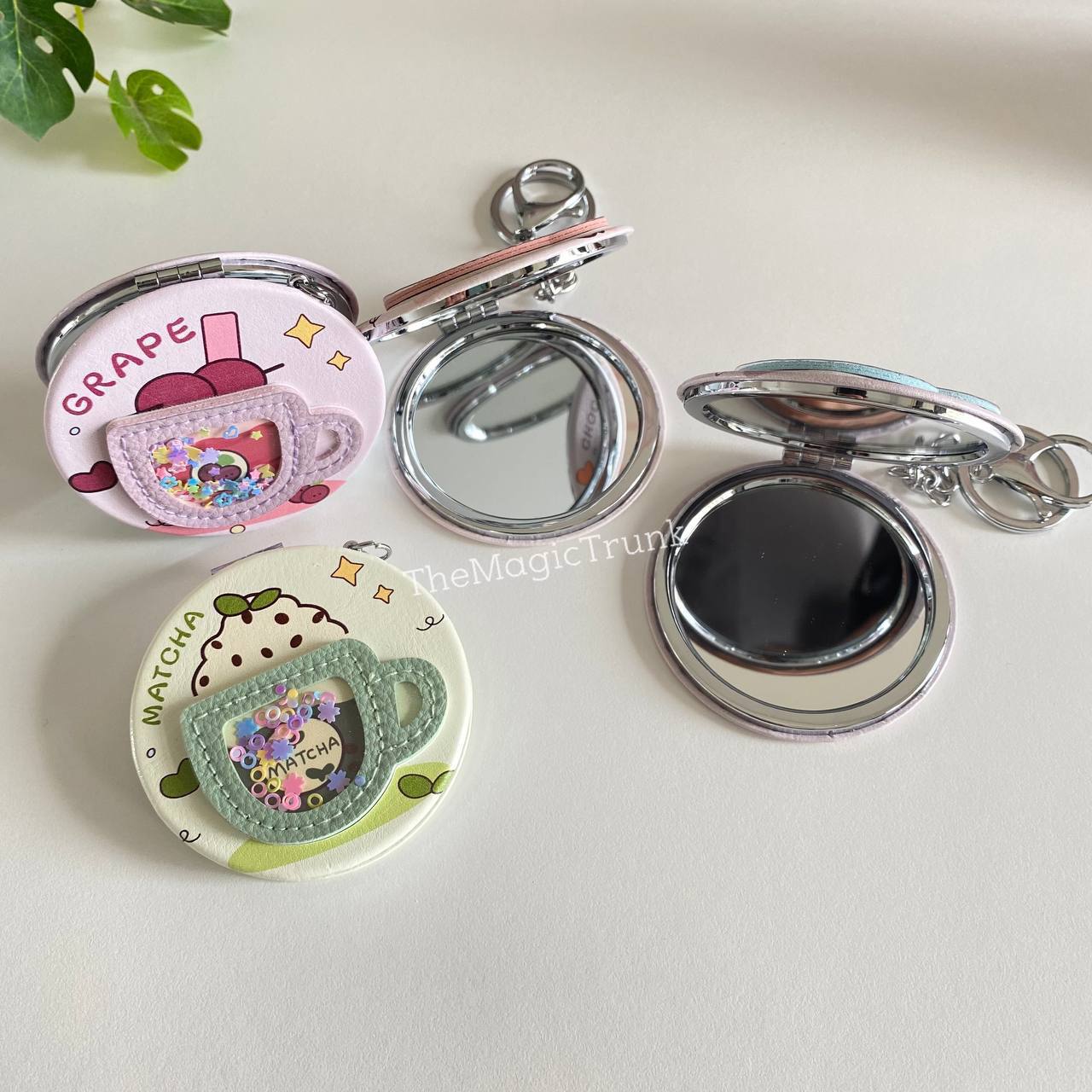 Fruits Tea Confetti Pocket Mirror ( 1pc )