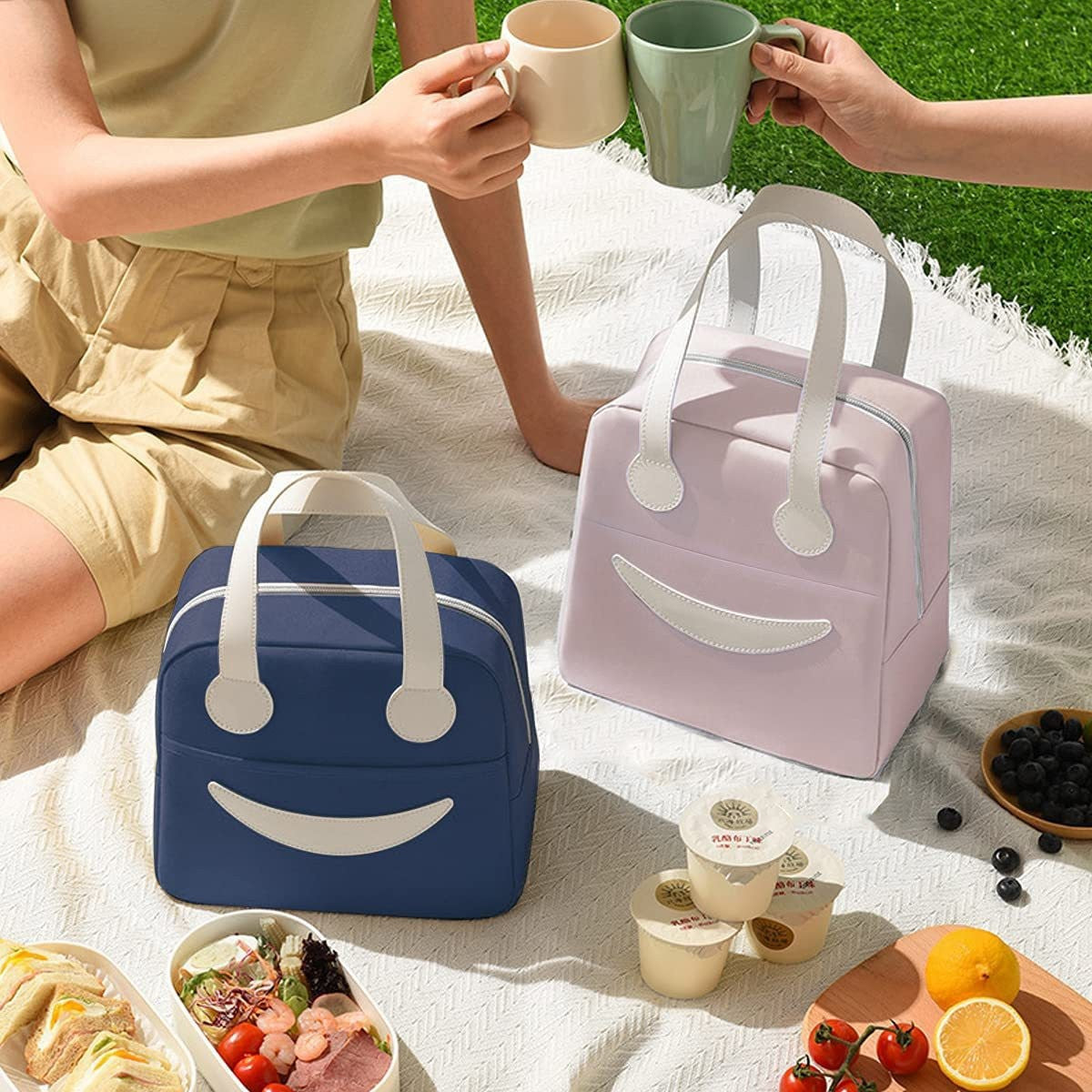 Insulated Lunch Tiffin Carry Bag ( 1pc )