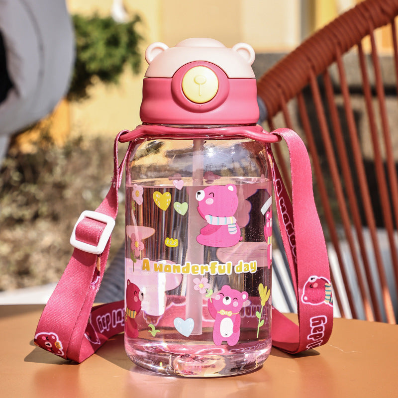 Cartoon Character Sipper Water Bottle 650ml ( 1pc )