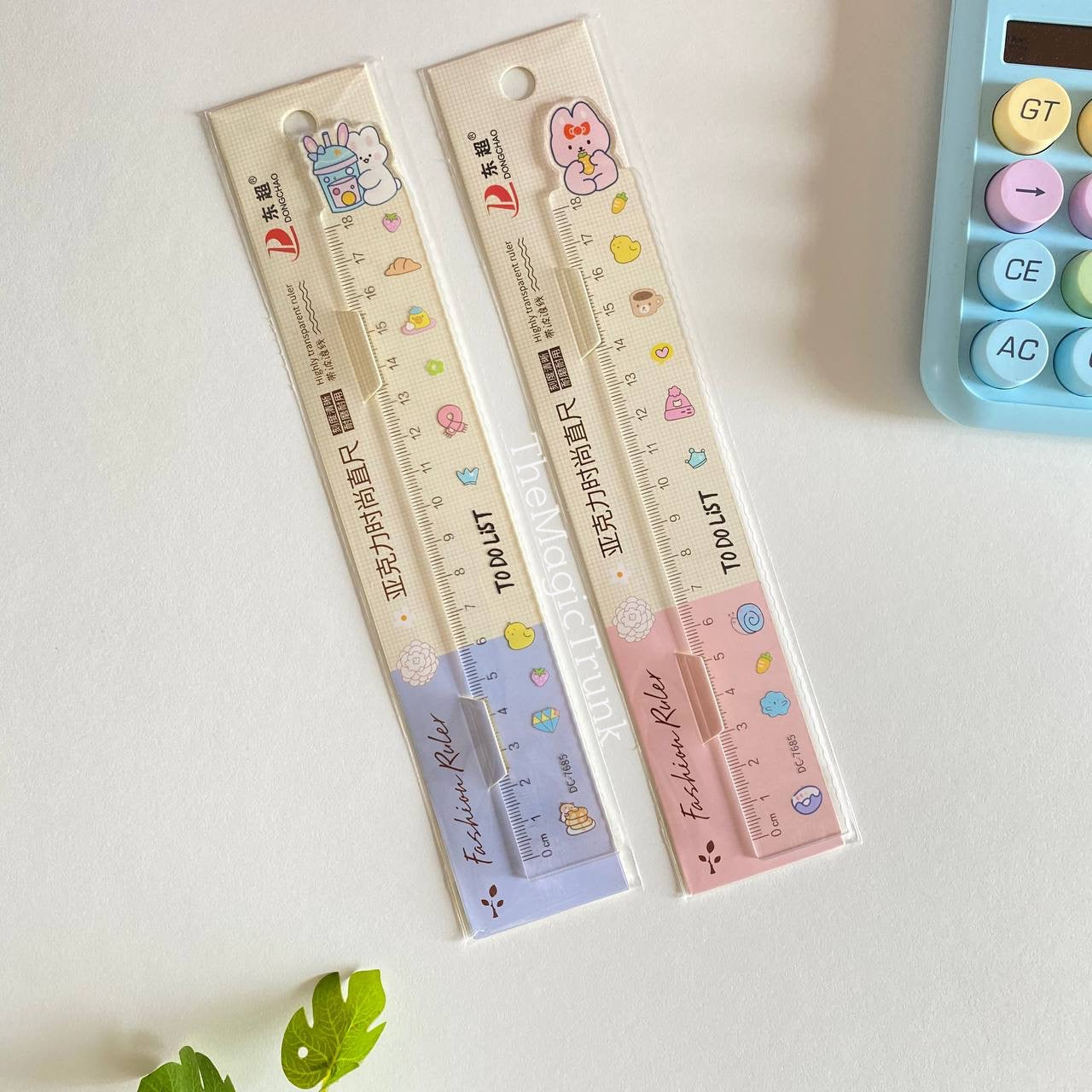 Bunny Theme School Ruler Scale ( 1pc )