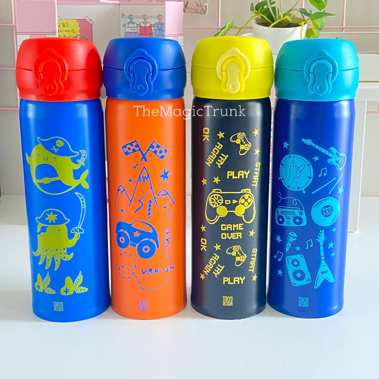 Sports Character Stainless Steel Insulate Flask Bottle ( 1pc )