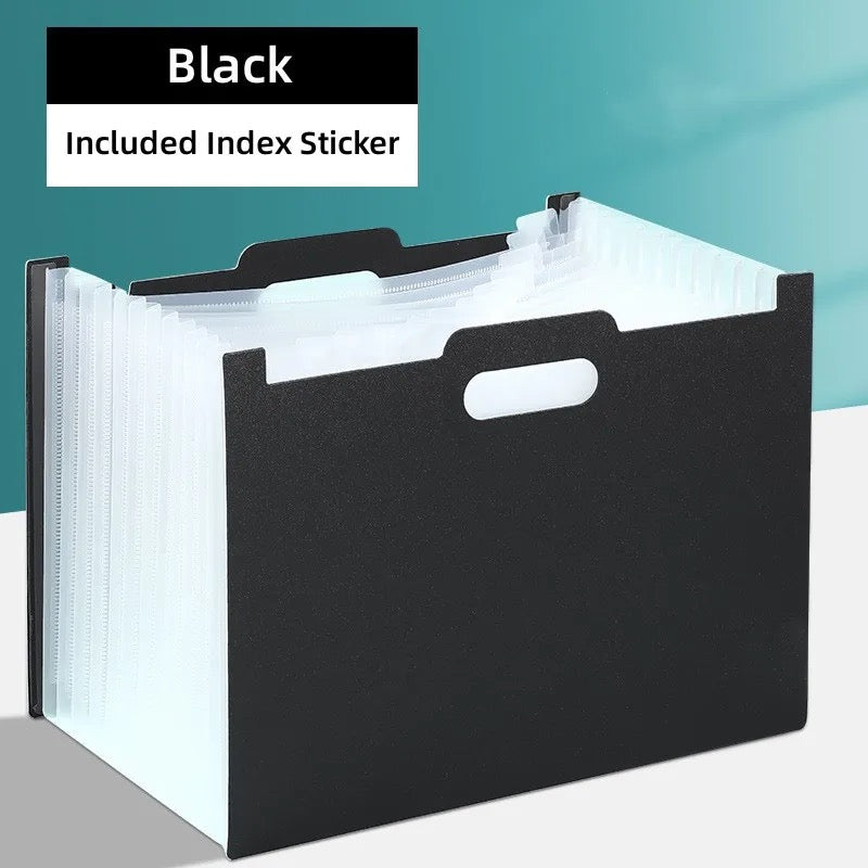 Aesthetic Expandable Desk Storage File Folder A4 ( 1pc )