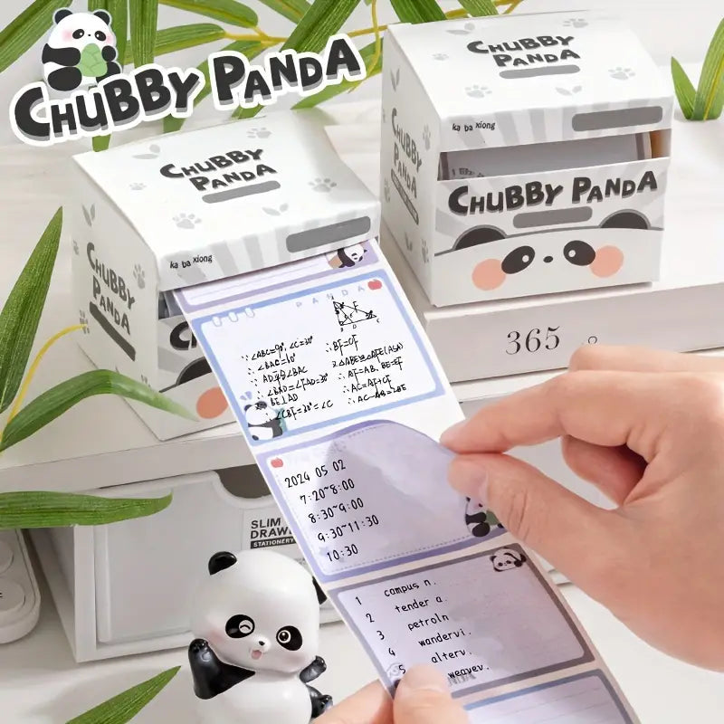 Panda Peel Off Sticky Notes ( 1pc )