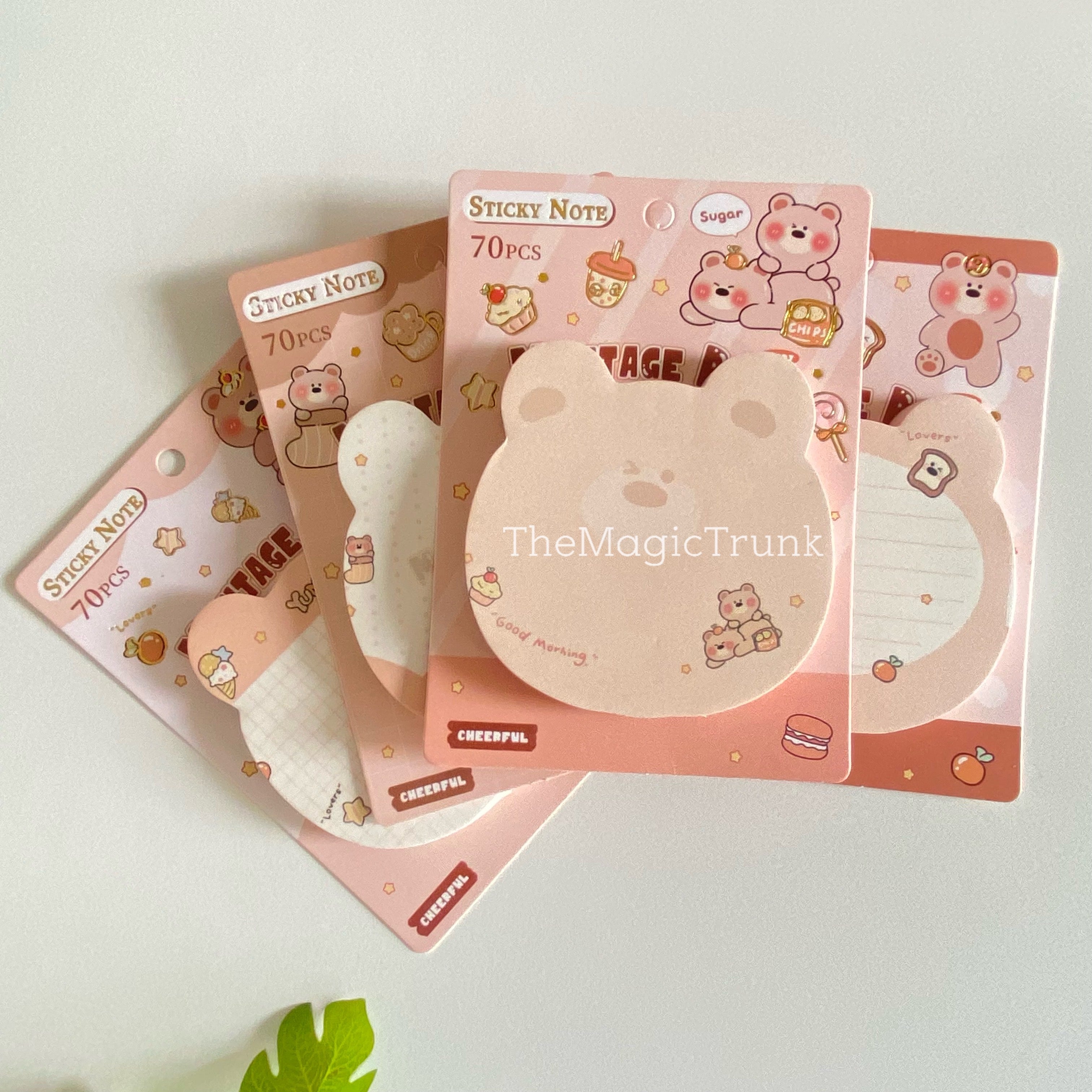 Bear Cute Sticky Notes ( 1pc )