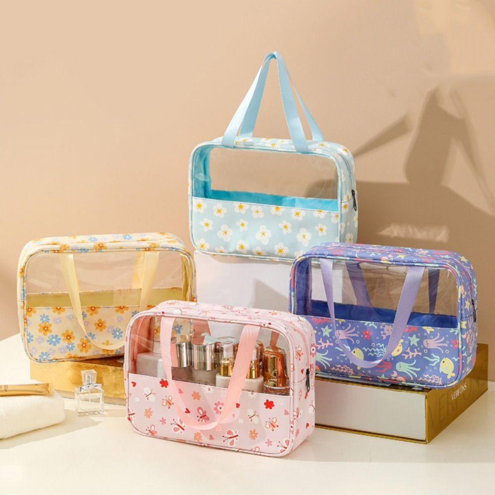 PVC Semi Transparent Travel Bag ( 1pc )