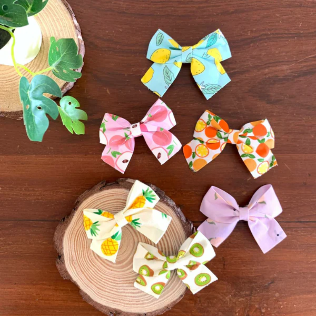 Fruit Bow Clip ( 2 pc )