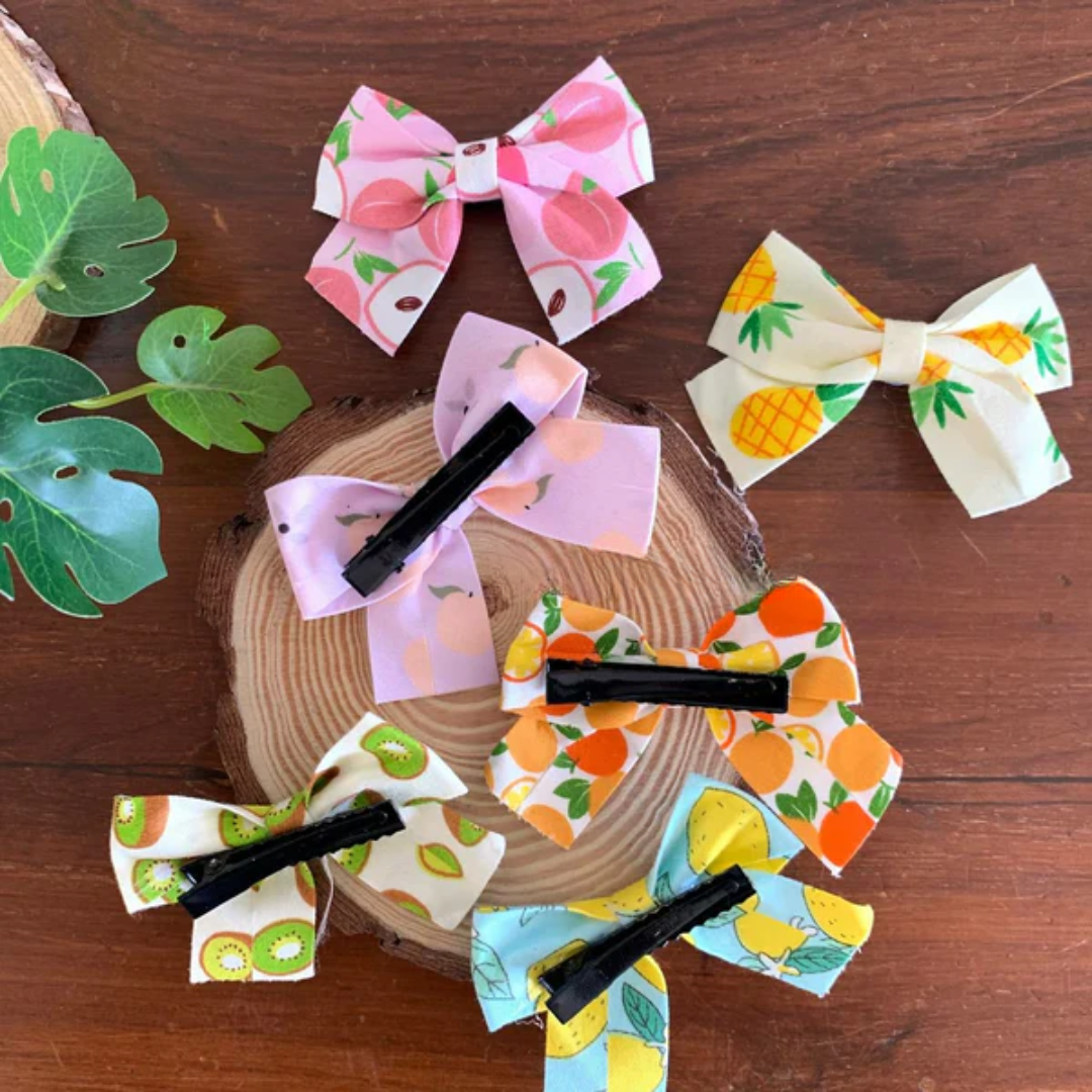 Fruit Bow Clip ( 2 pc )