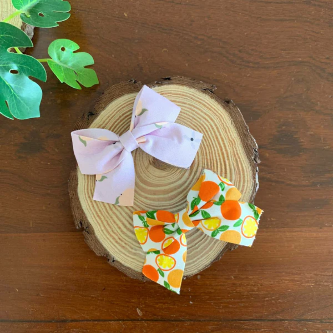 Fruit Bow Clip ( 2 pc )