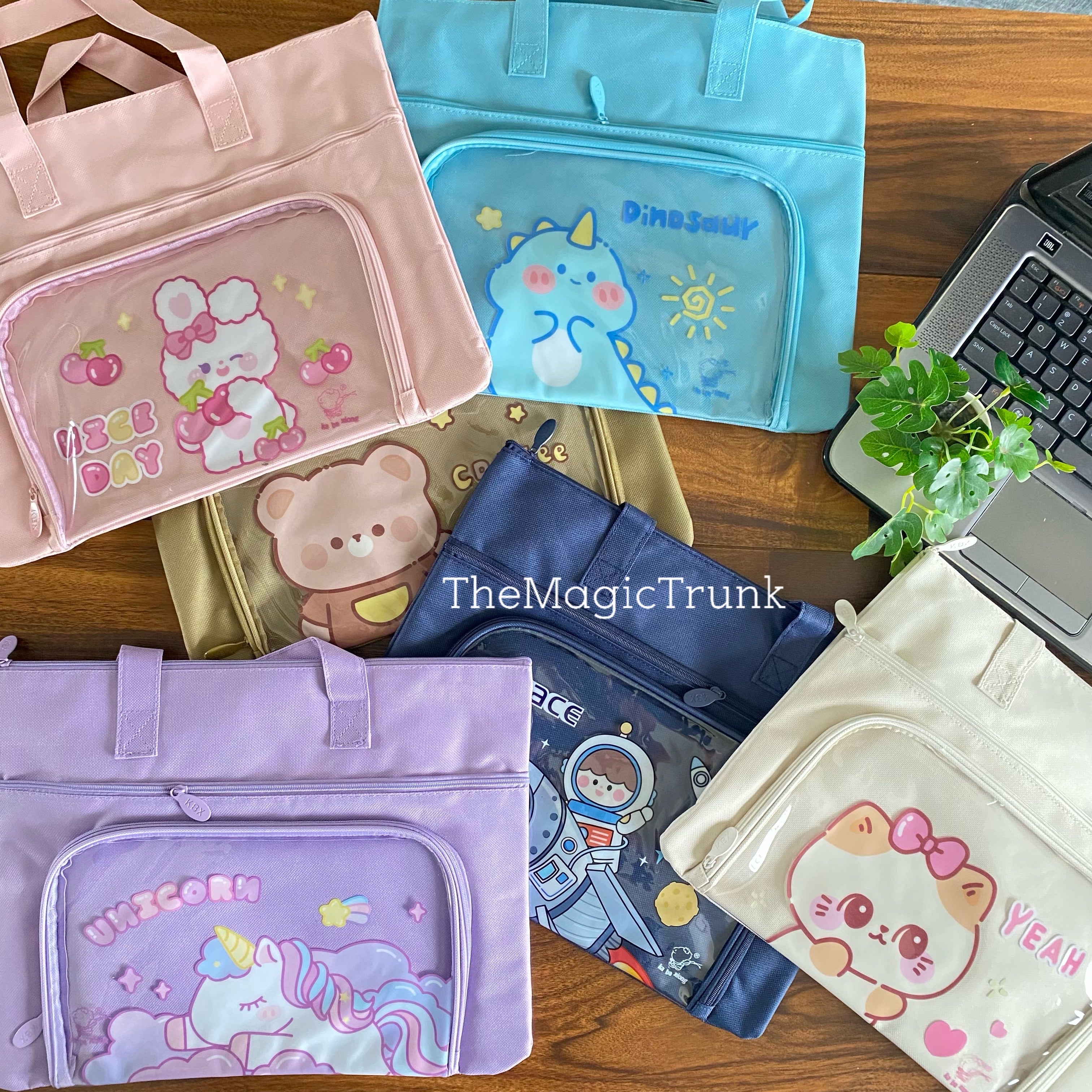 Kawaii Tote Multipurpose Bag ( 1 pc )