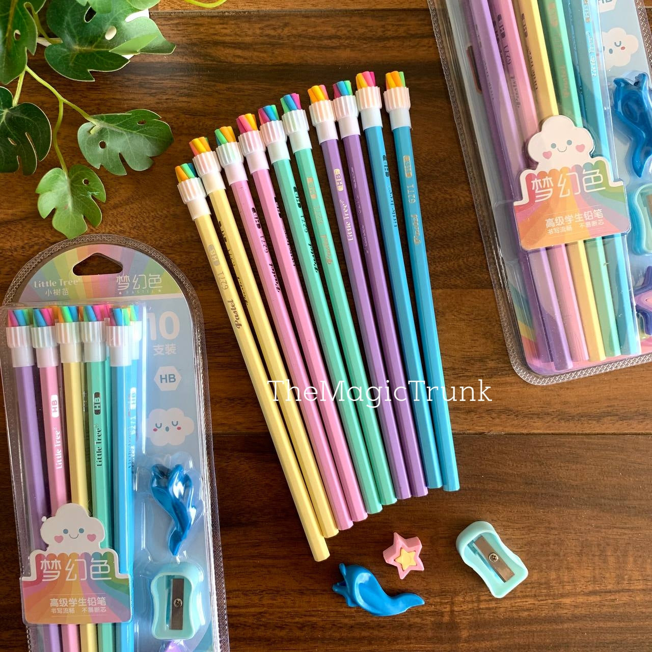 Pastel Shade Pencil Set ( 10 pcs )