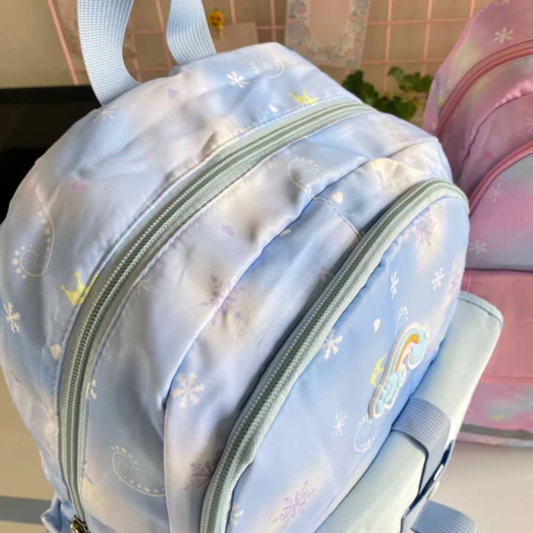 Rainbow Ombre High School Backpack ( 1 pc )