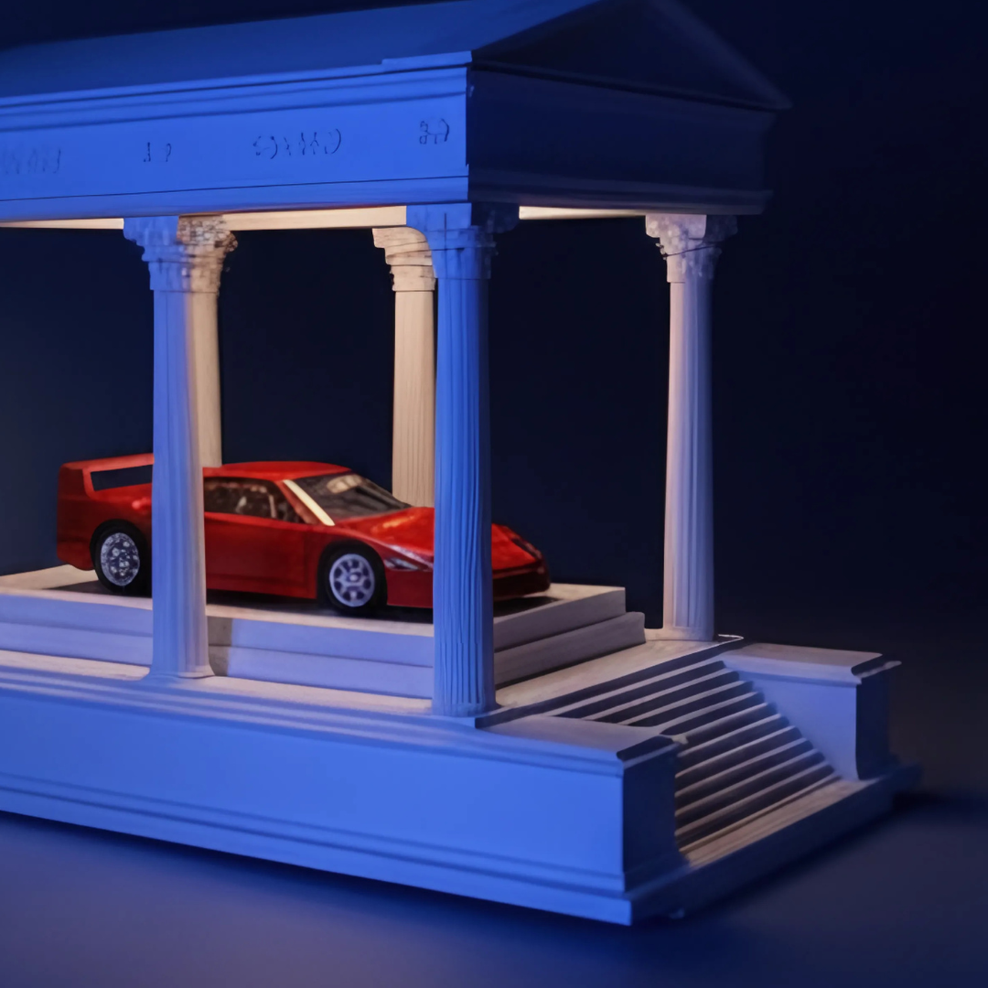 Olympus Hot Wheels Greece Temple