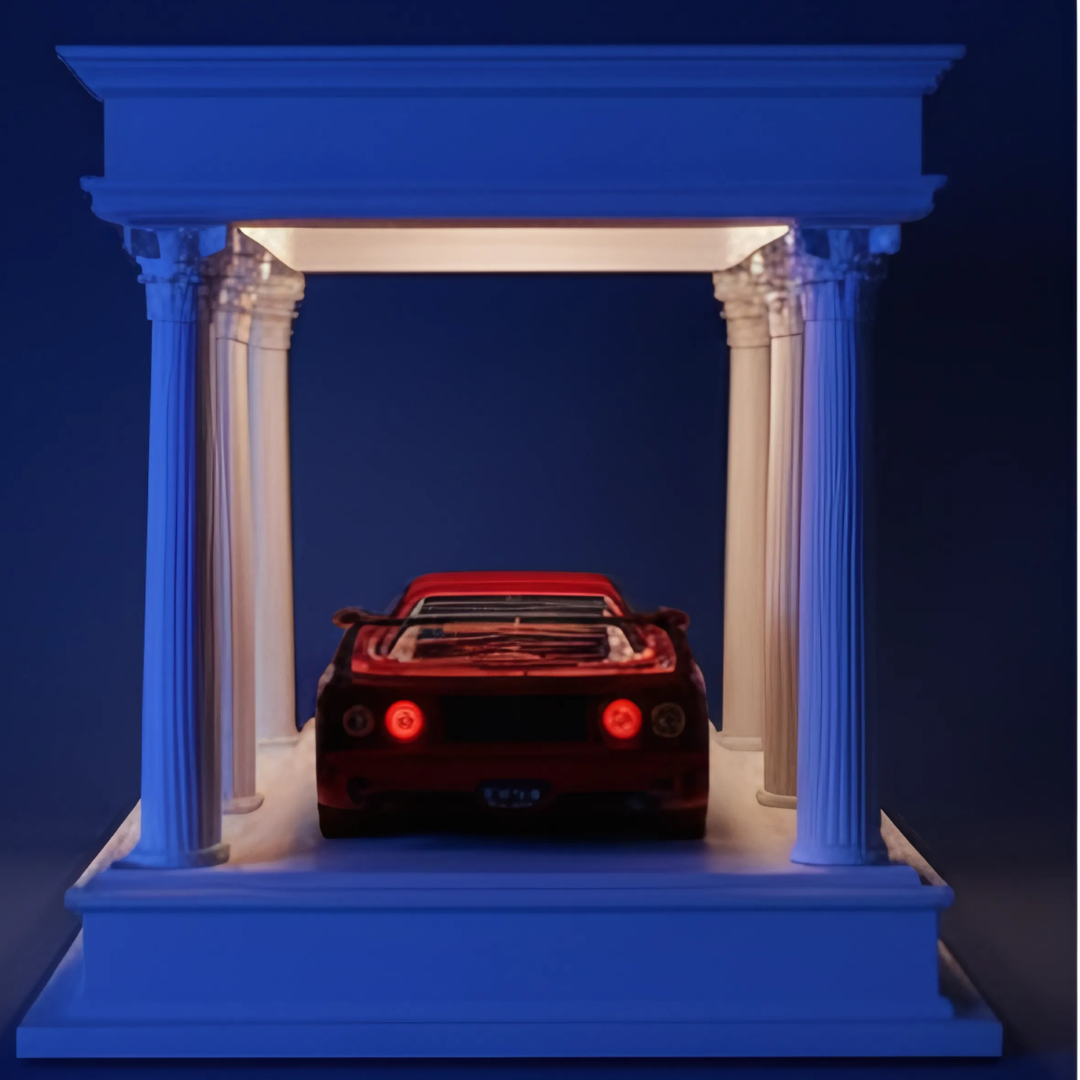 Olympus Hot Wheels Greece Temple