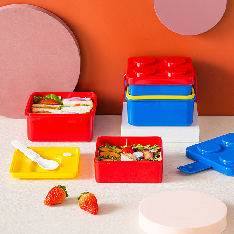 Lego Double Layer Decker Lunch Box ( 1pc )