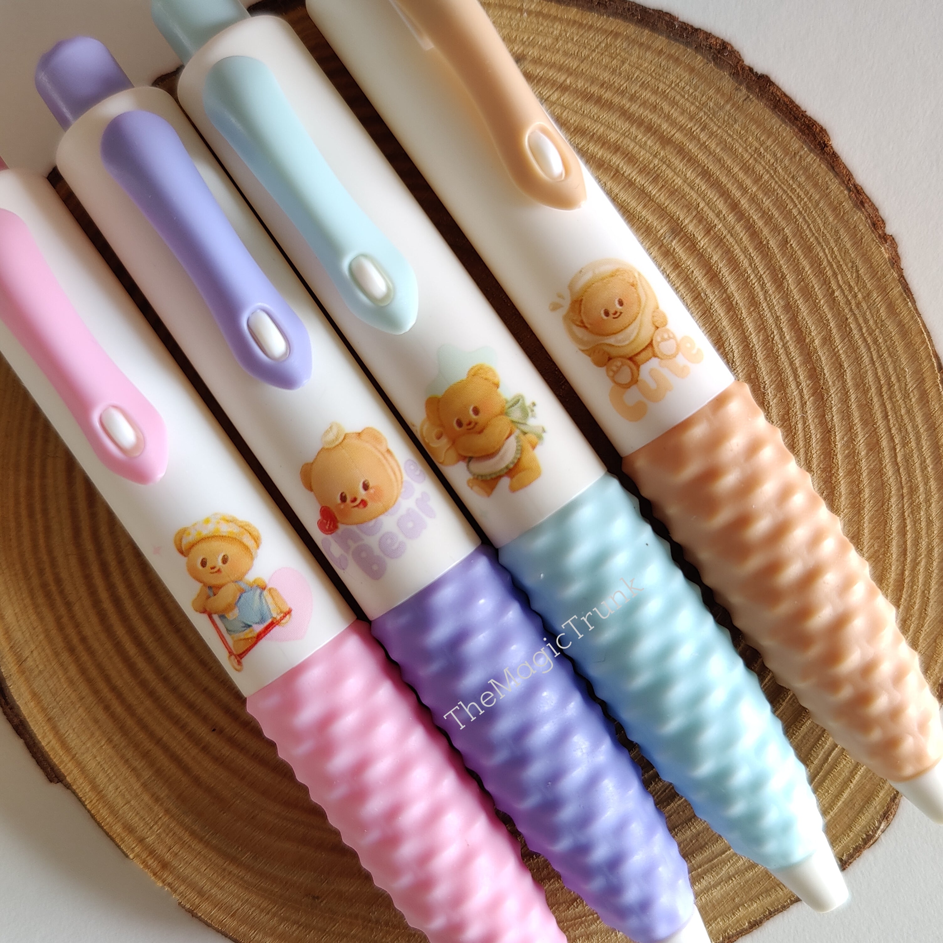 Cute Bear Grip Mechanical Pencil ( 2pcs )