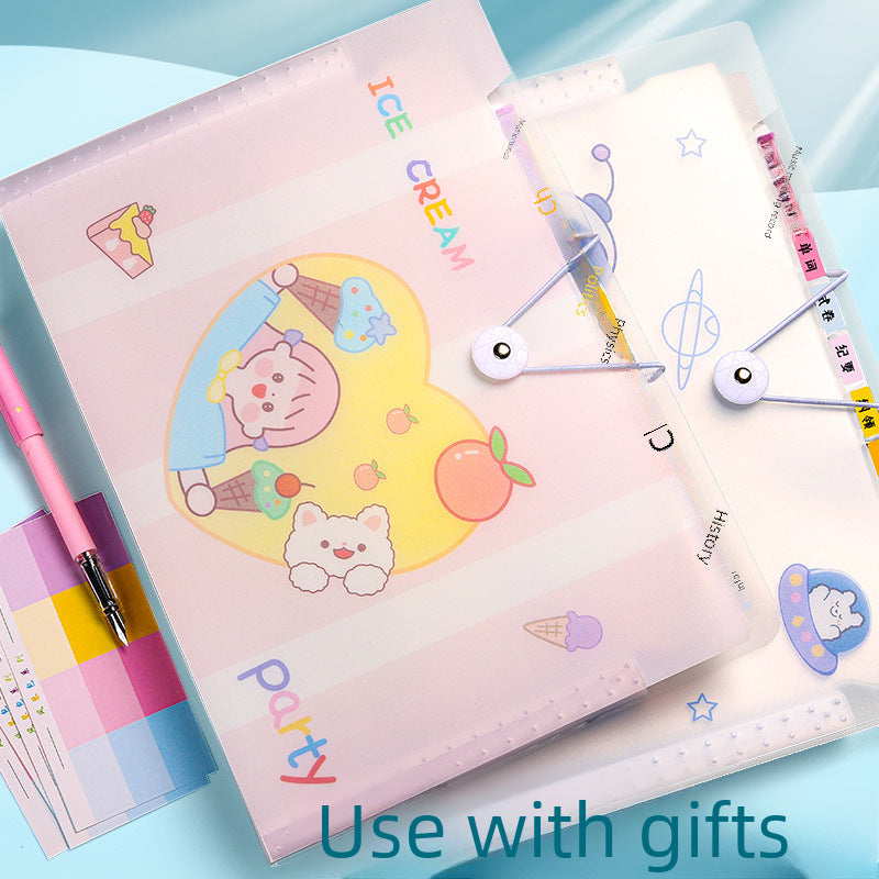 Kawaii File Document Folder A4 ( 1pc )