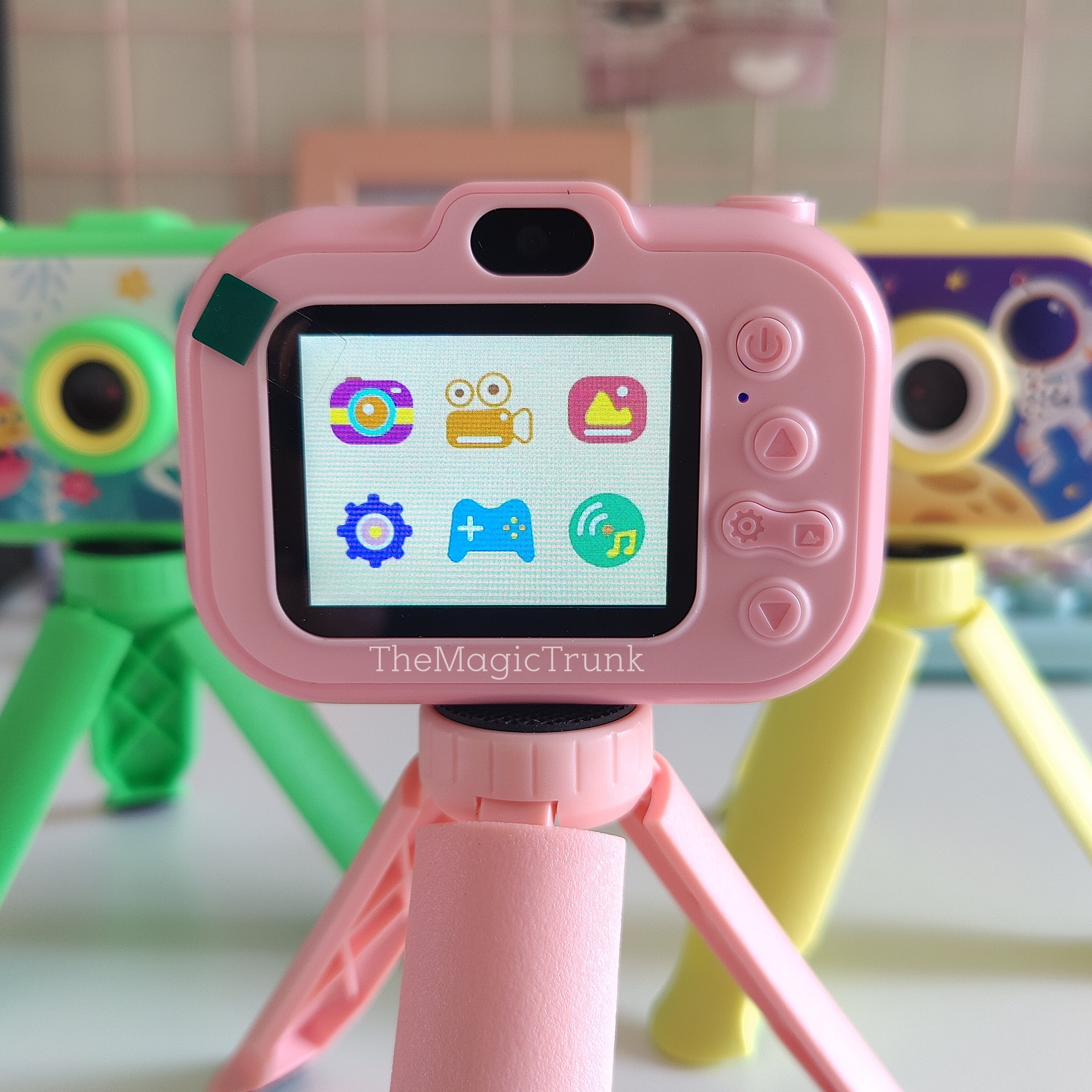 Kids Back & Selfie Camera With Stand ( 1pc )