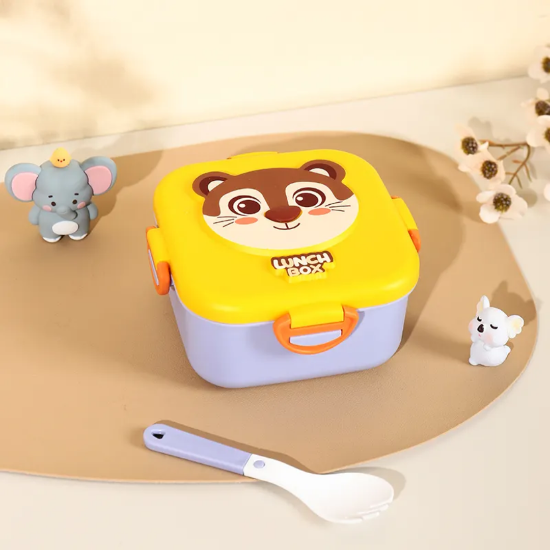 Cute Animal Snack Lunch Box ( 1pc )