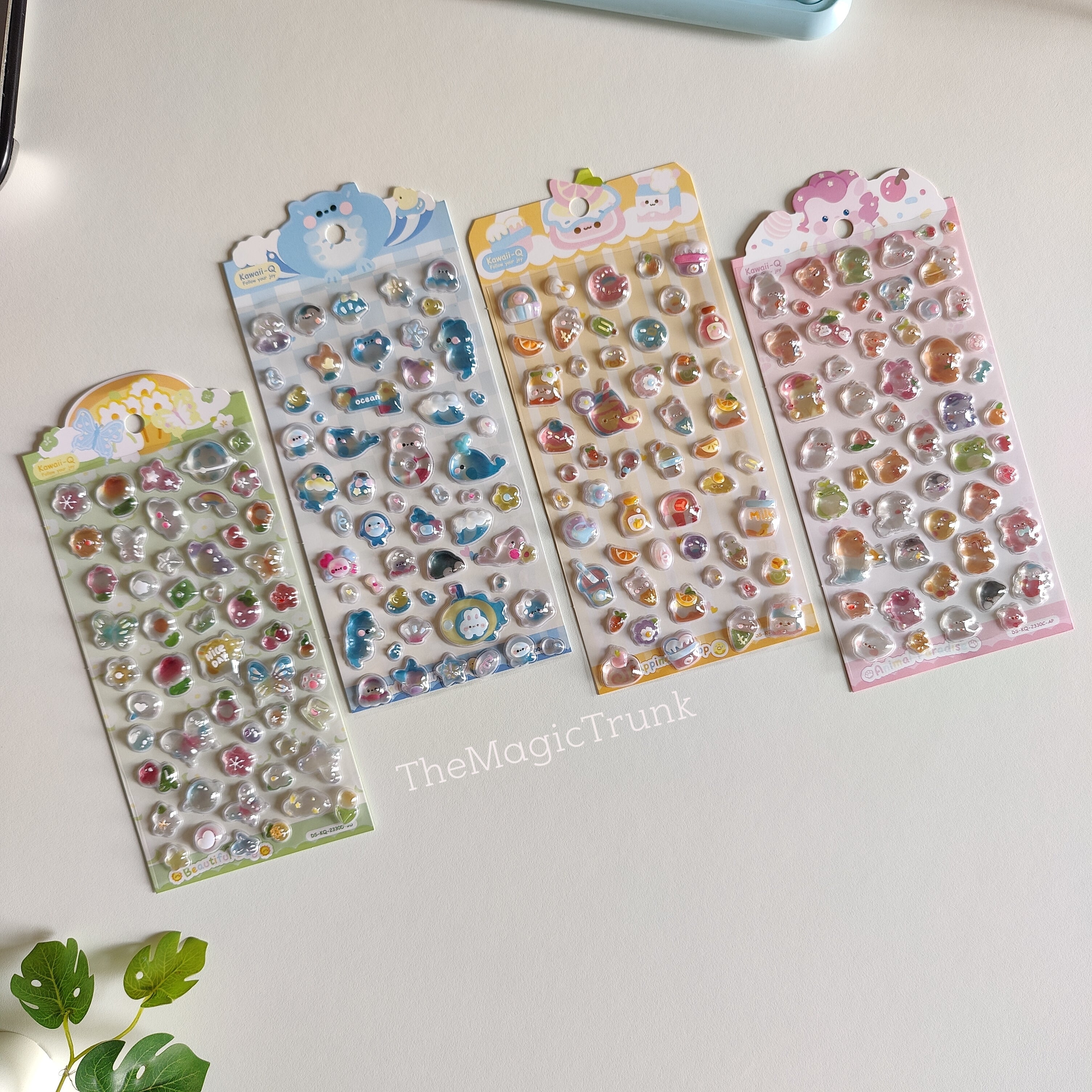 3D Fun Decorative Stickers ( 2 Sheets )