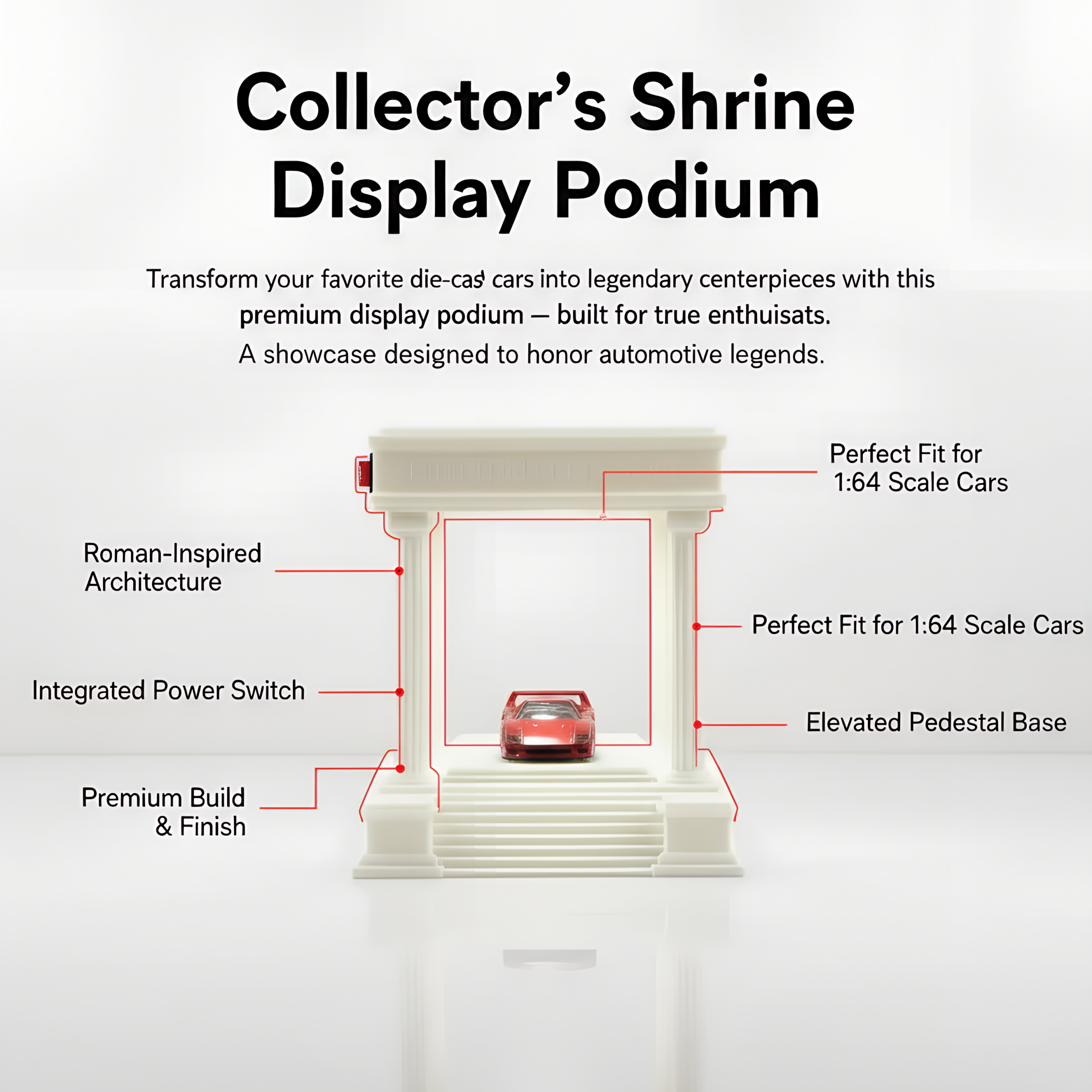 Olympus Hot Wheels Greece Temple