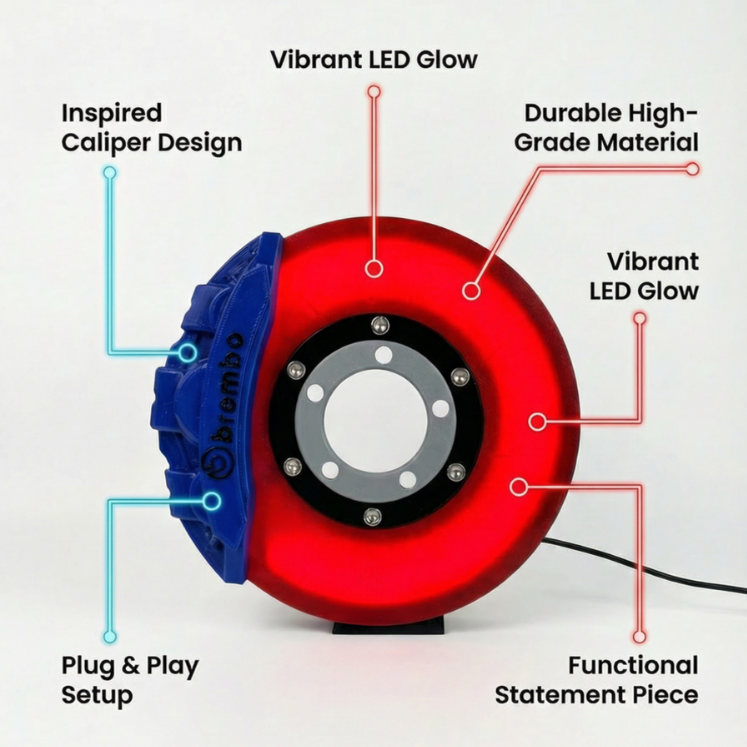 Brake Caliper Lamp
